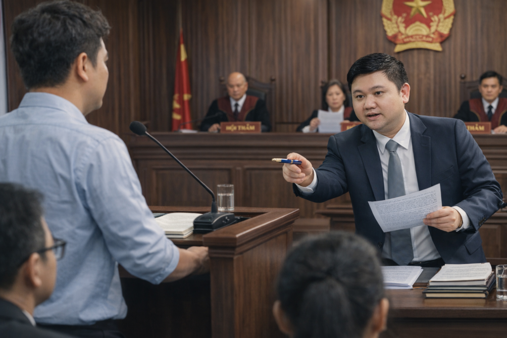 phiên tòa tranh chấp đất