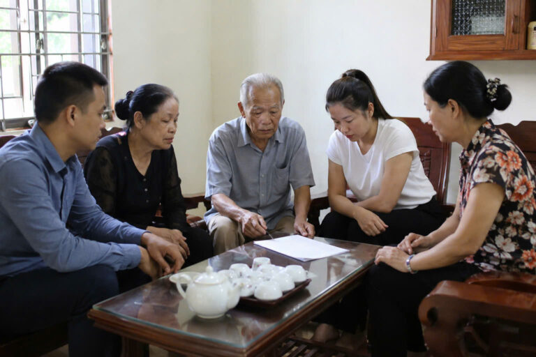 cháu hưởng tk