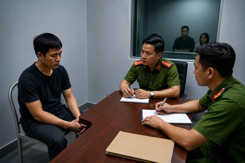 phòng đièu tra bị can