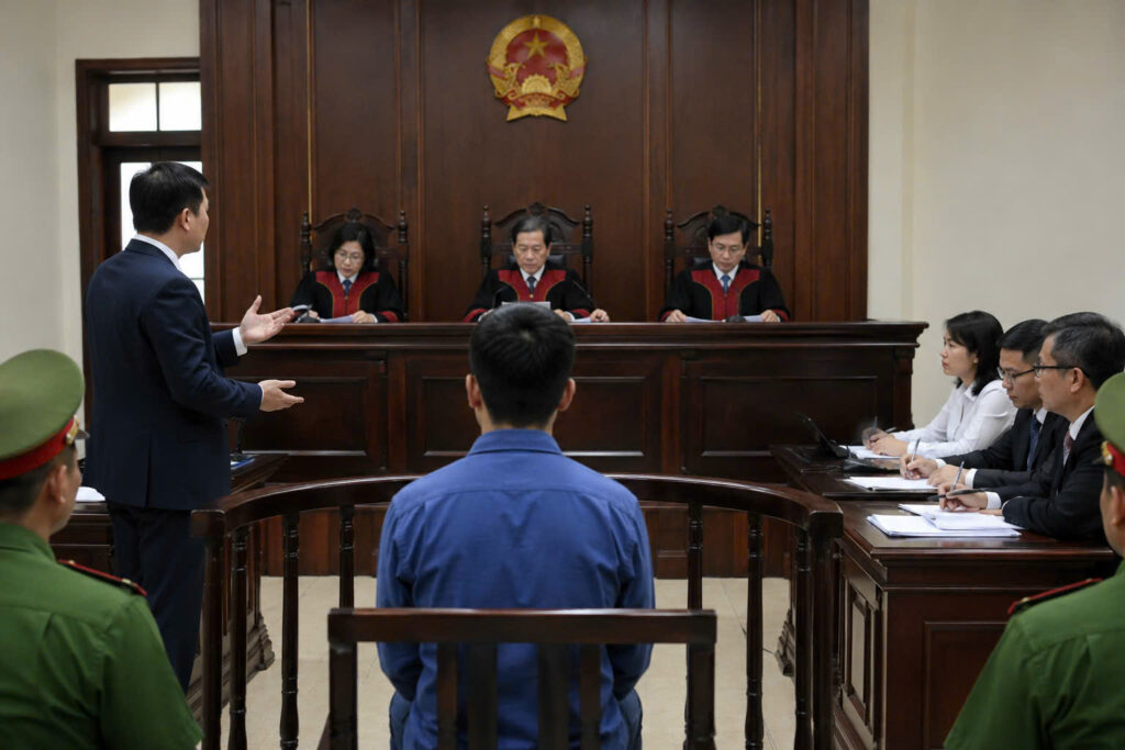 xử án hình sự
