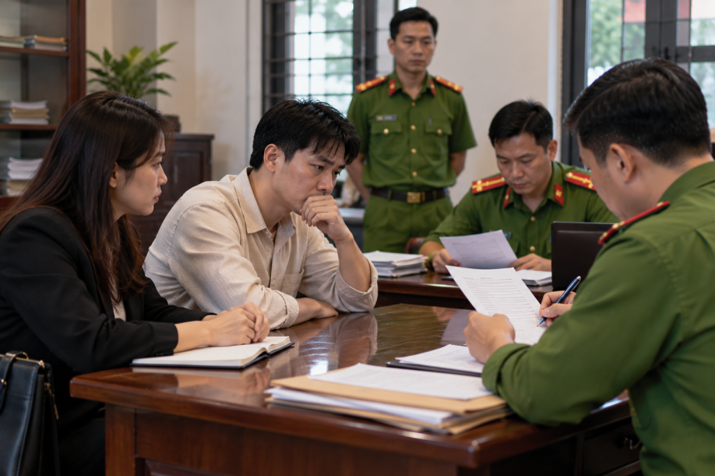 Cuộc họp lấy lời khai căng thẳng