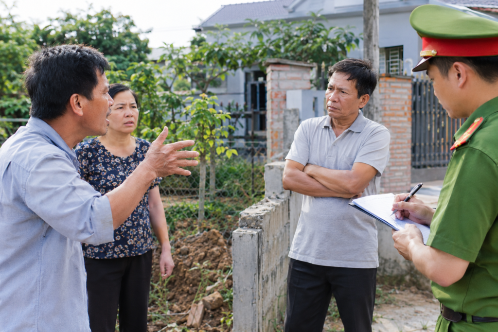 Neighbourhood Boundary Dispute Documentation