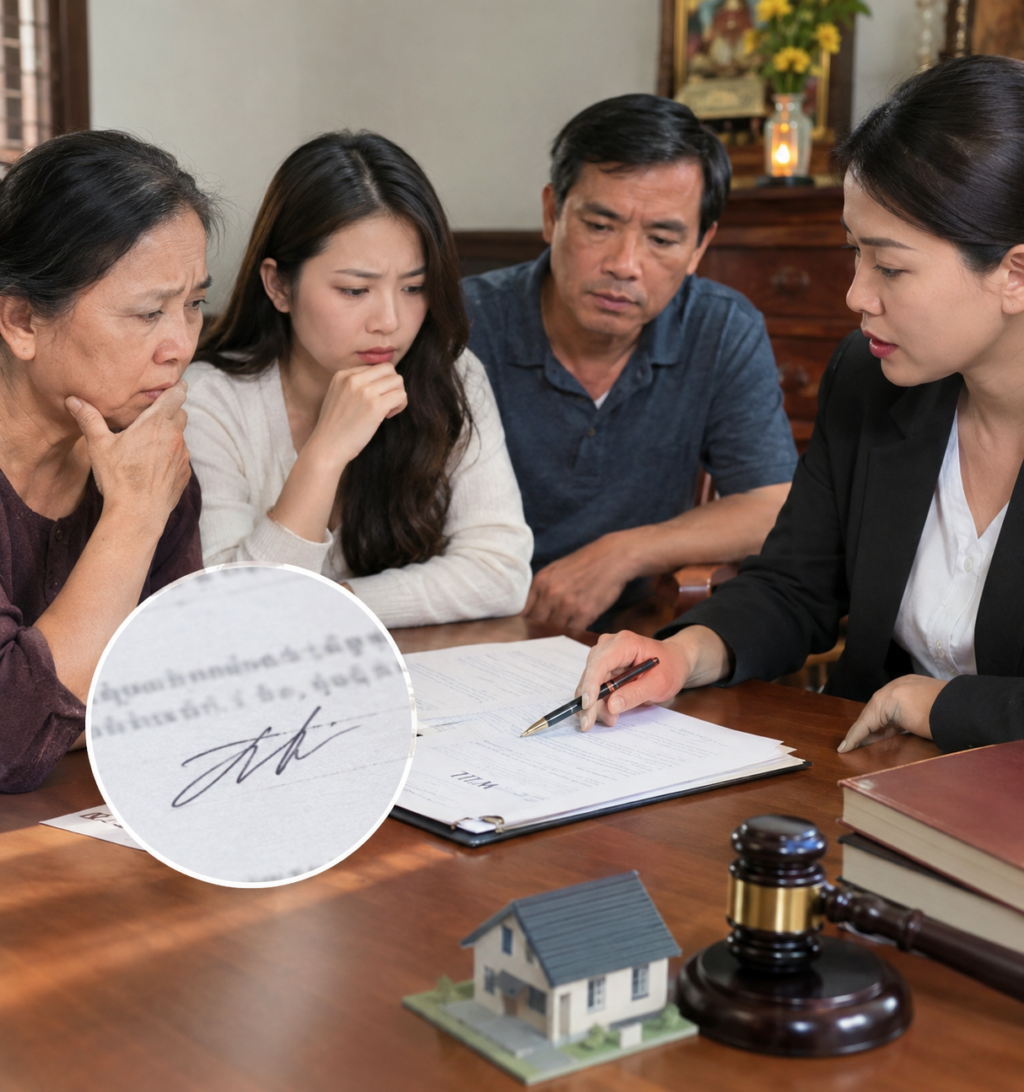 Tense Family Will Consultation